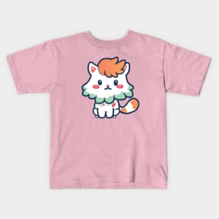 white persian cat Kids T-Shirt